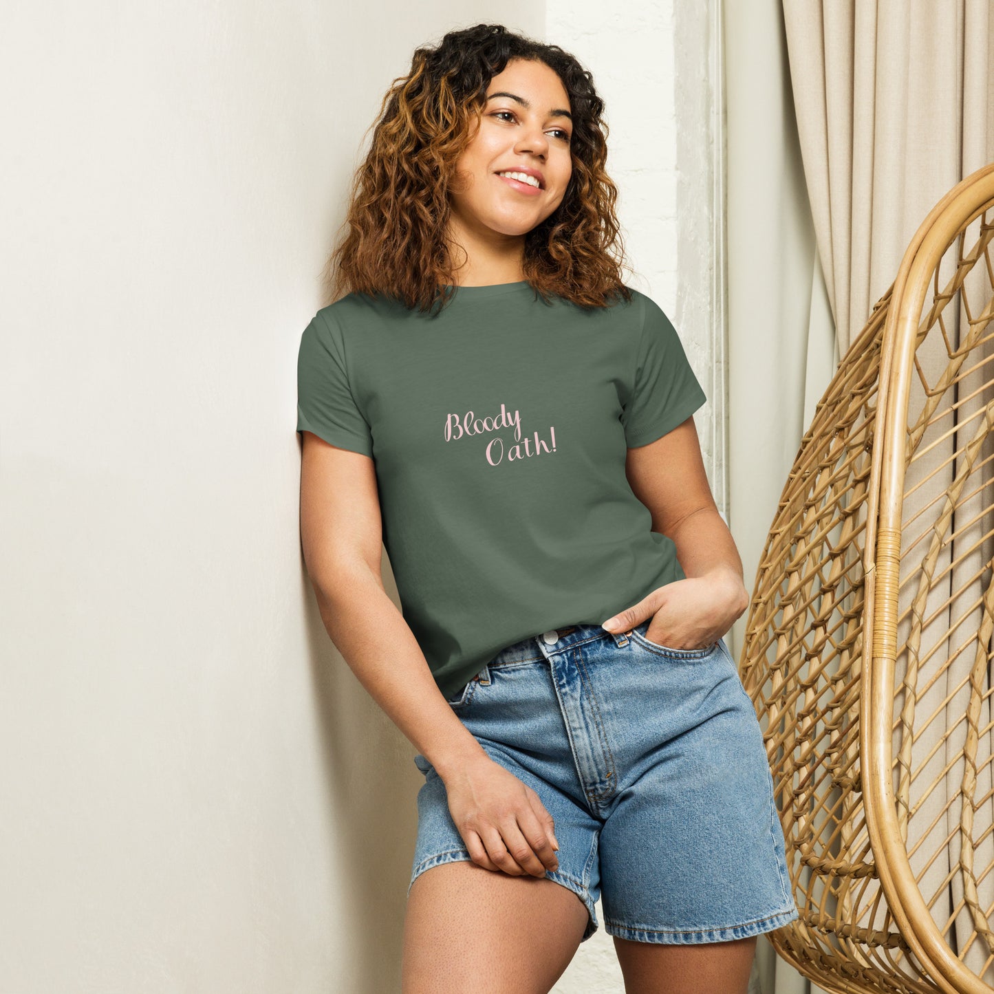 Bloody Oath! - Women’s High Waisted Tee