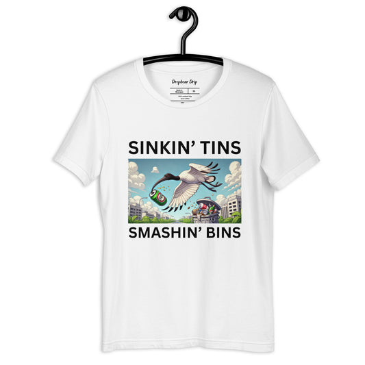 Sinkin' Tins Smashin' Bins - Classic Cotton Tee