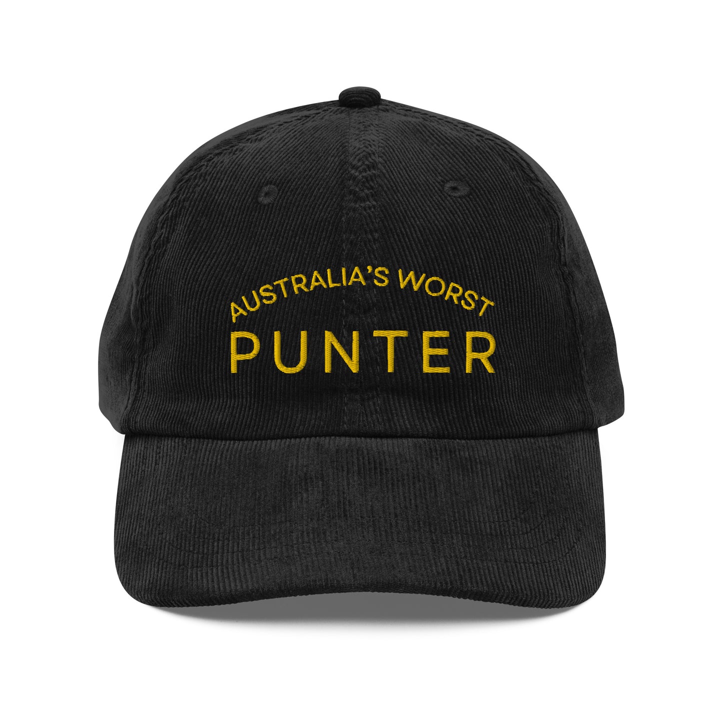 Australia's Worst Punter - Vintage Corduroy Cap